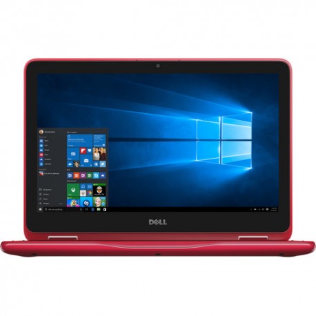 Dell 11.6" Inspiron 11 3000 Series Multi-Touch 2-in-1 Laptop - RED