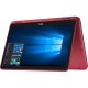 Dell 11.6" Inspiron 11 3000 Series Multi-Touch 2-in-1 Laptop - RED