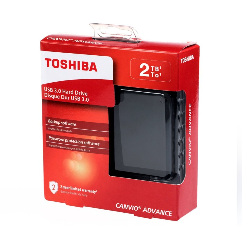 Toshiba Canvio Advance Portable External Hard Drive USB 3.0 - USAnotebook.com - Klugex Inc.